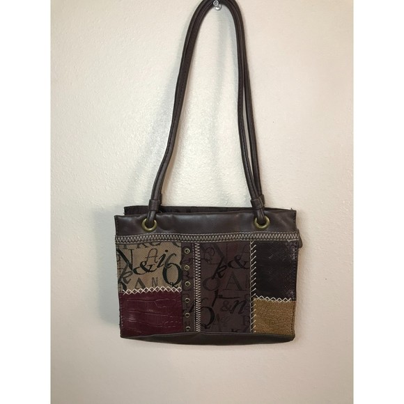 Sag Harbor Handbags - Sag Harbor Patchwork Satchel Bag